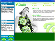 FlashWebKit Flash Website Builder screenshot